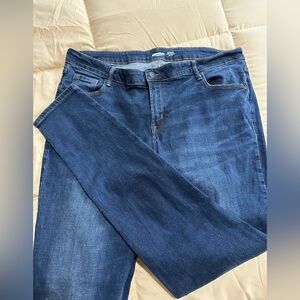 Old Navy Dark Blue Denim Pants